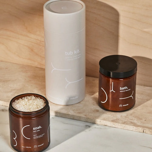 Soaking Salts and Coconut Milk Bath Set by Maude